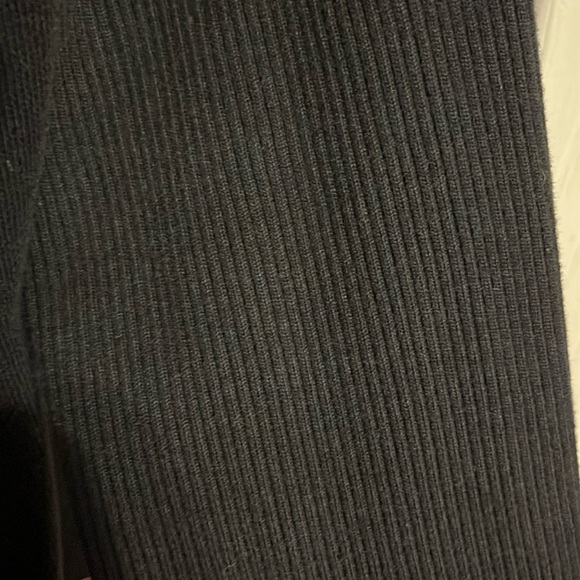 Aeropostale Black Open Front Sweater with Cozy Knit Fabric size XL - Picture 4 of 7